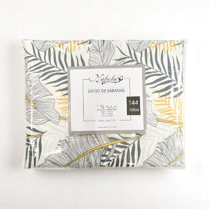 Sábanas Hoja Selva 144h