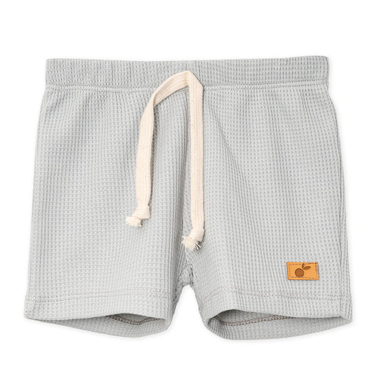 Short Waffle Gris Claro