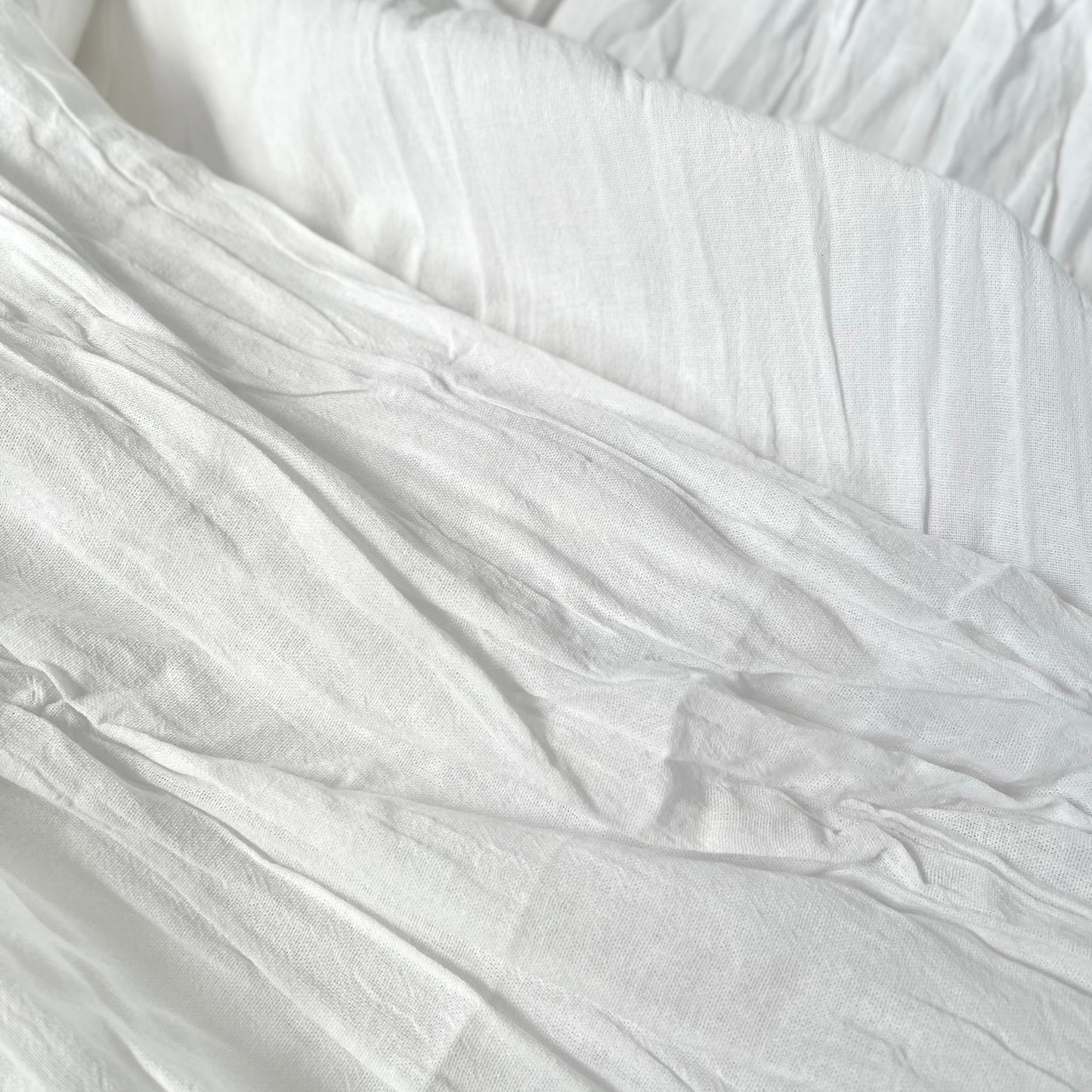 Gasa Arrugada Blanca 2.8 mts