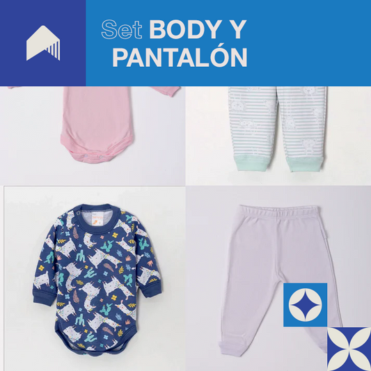 Bolsón 12 Body y Pantalón