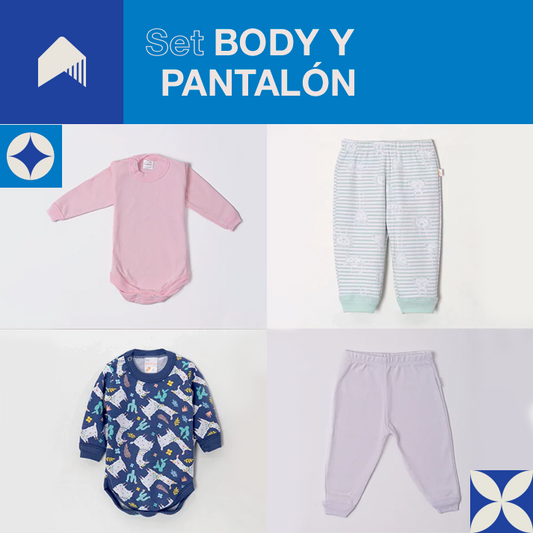 Bolsón 12 Body y Pantalón
