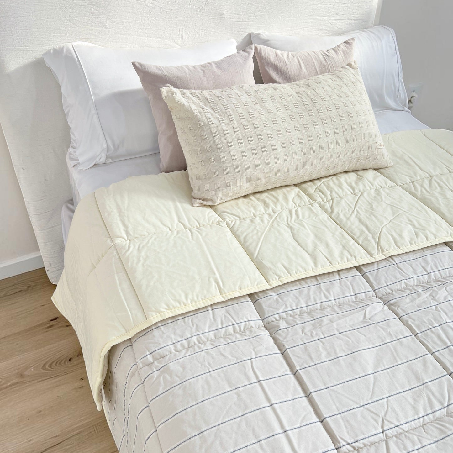 Acolchado Pleno Beige