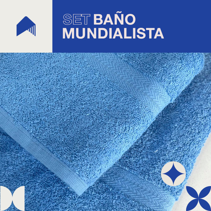 Set Baño Mundialista