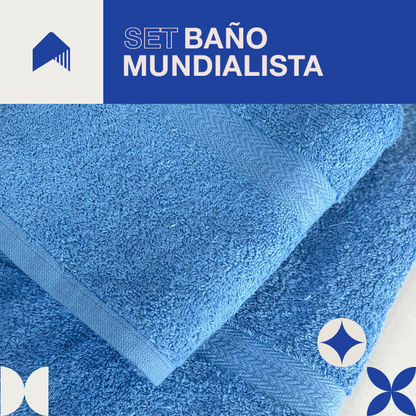 Set Baño Mundialista
