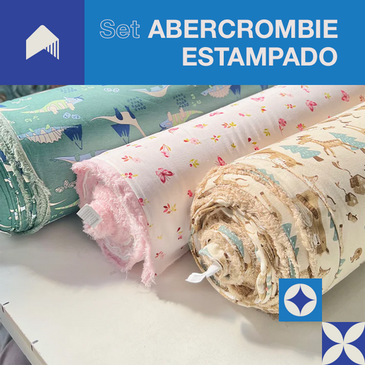 Set Abercrombie Estampado
