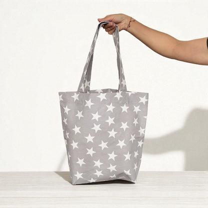 Bolso Estrellas Gris