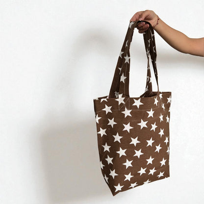 Bolso Estrellas Chocolate