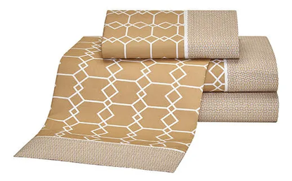 Sábanas Tella 180h 2 y 1/2 pl.