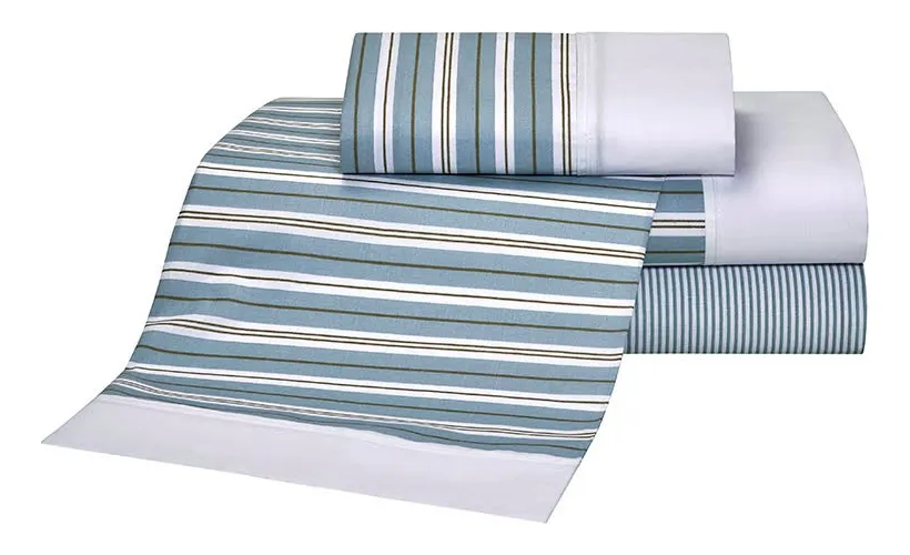 Sábanas Dominic Blue 144h Full