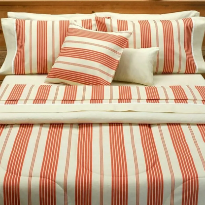 Sábanas Red Stripe 144h Full