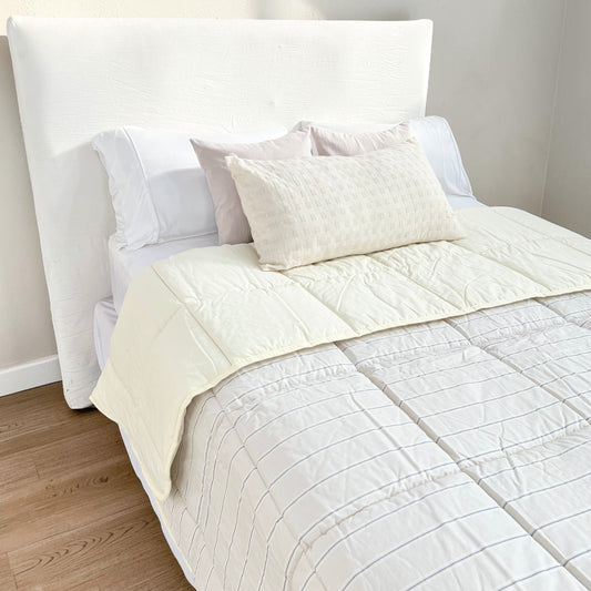 Acolchado Pleno Beige