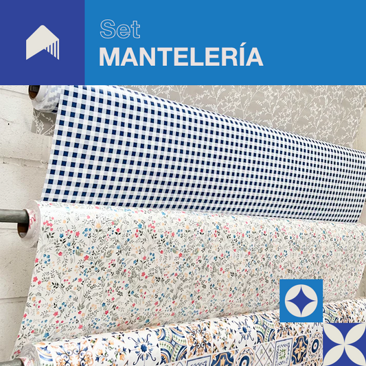 Set Mantelería Plástica