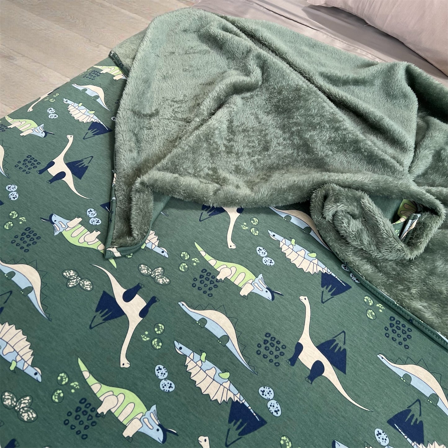 Manta Abercrombie Dinos 1 y 1/2 pl.