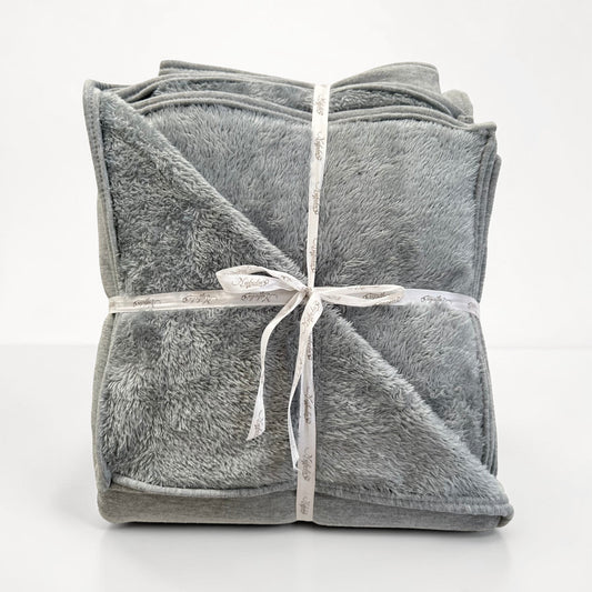 Manta Corderito Lisos 1 y 1/2 pl.