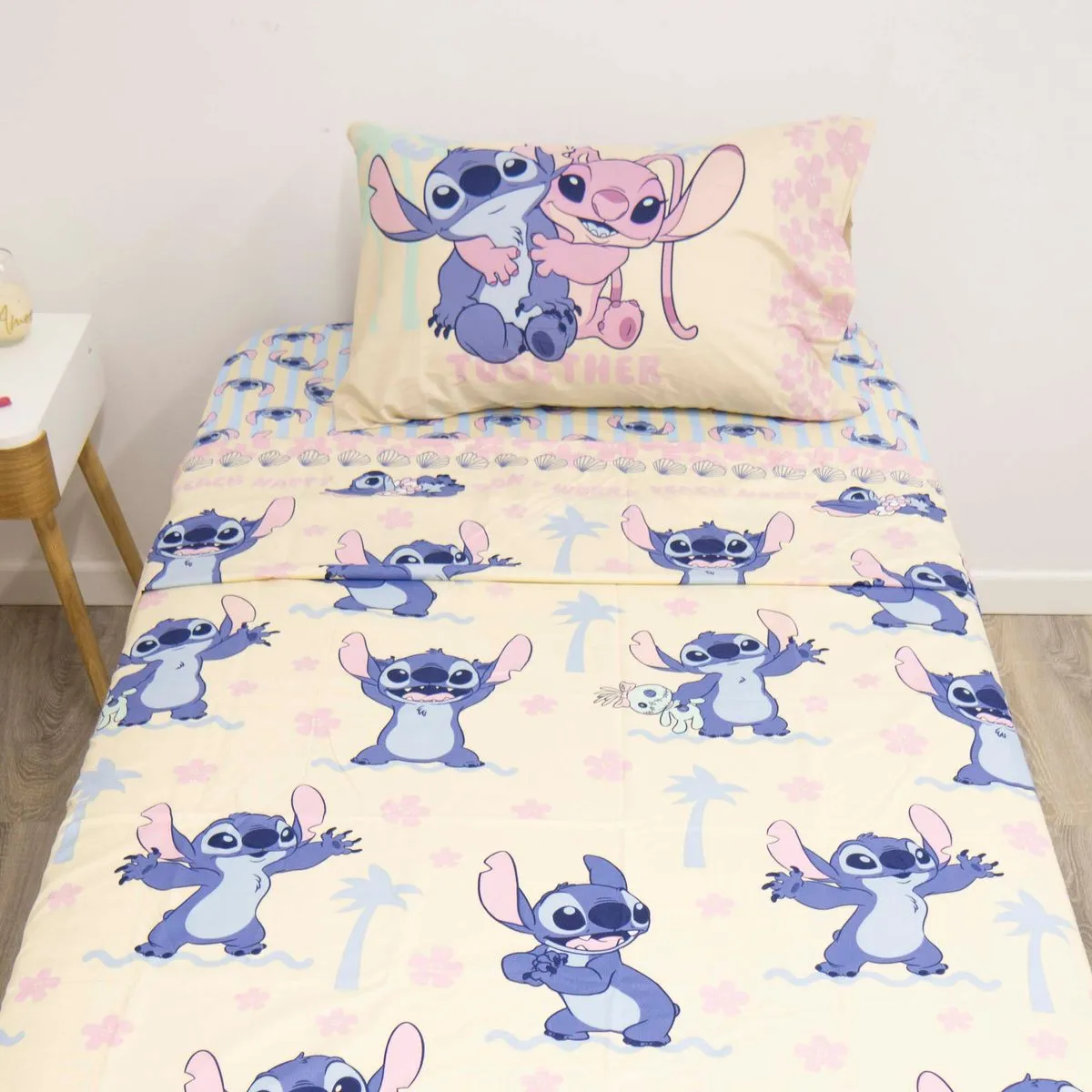 Sábanas Stitch II 1 y 1/2 pl.