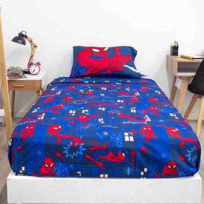 Sábanas Spiderman 1 y 1/2 pl.