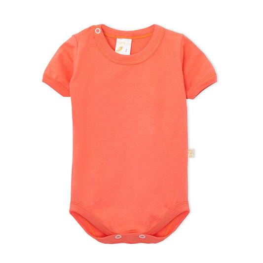 Body Manga Corta Coral