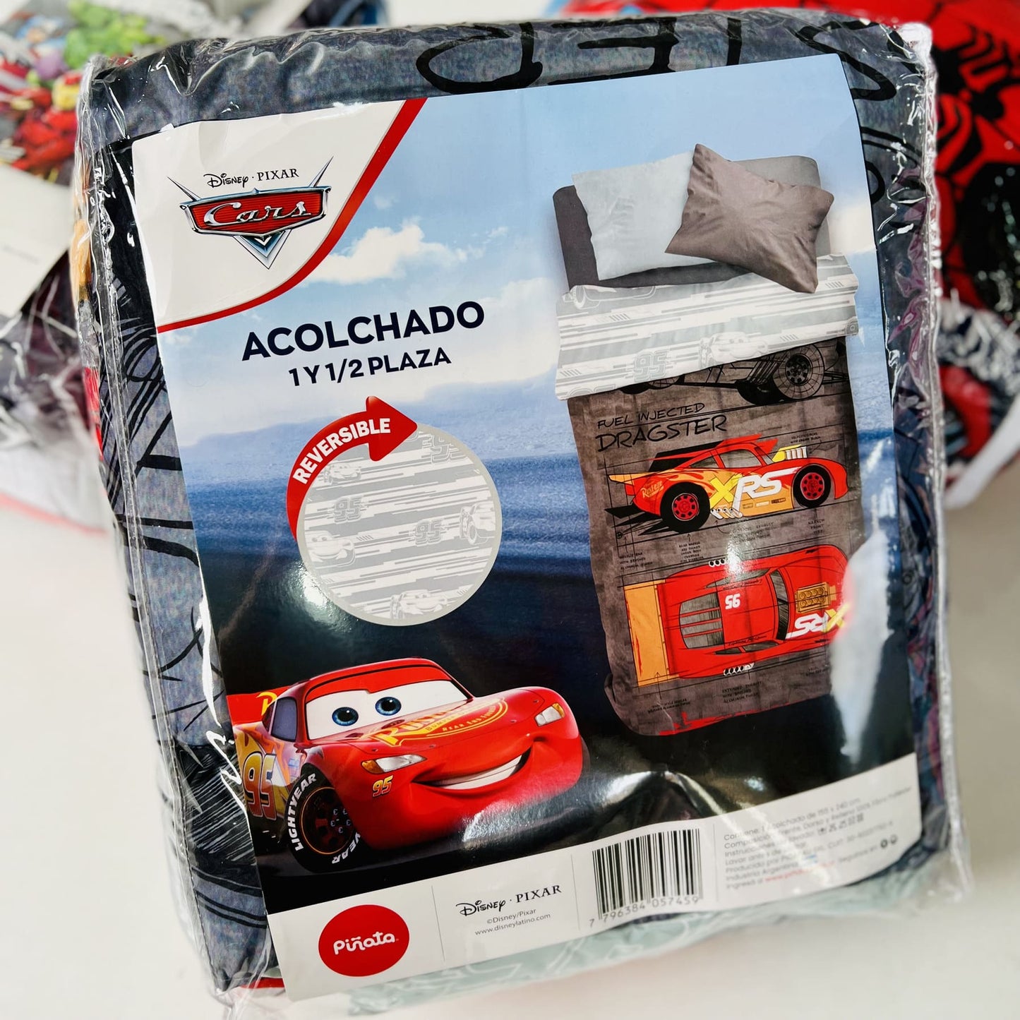 Acolchado Cars 1 y 1/2 pl.